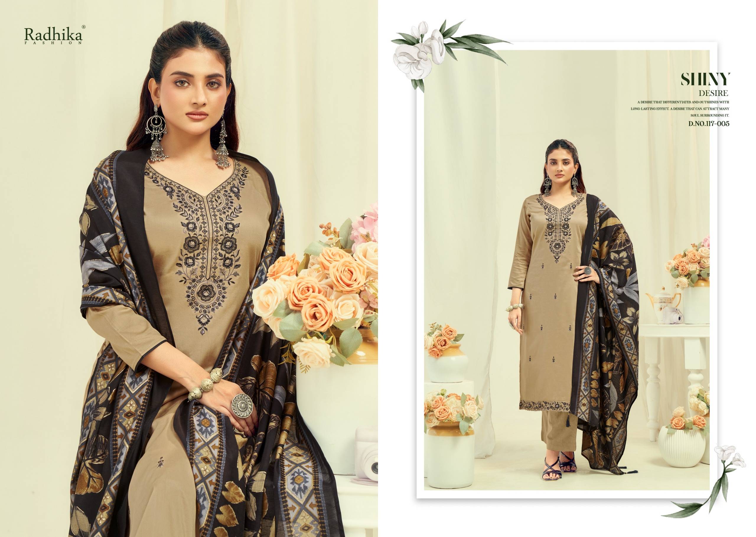 SHAFINAZ VOL 2 By Radhika fashion 001 To 006 Series Beautiful Festive Suits Colorful Stylish Fancy Casual Wear & Ethnic Wear Pure Cotton Dresses At Wholesale Price